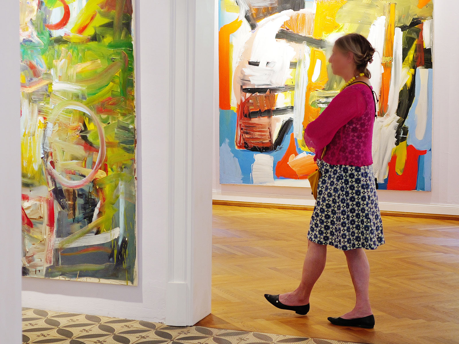 Museum Schlosspark Bad Kreuznach - Finissage Ausstellung "Überall ist Mitte" des Malers Christian Mieves