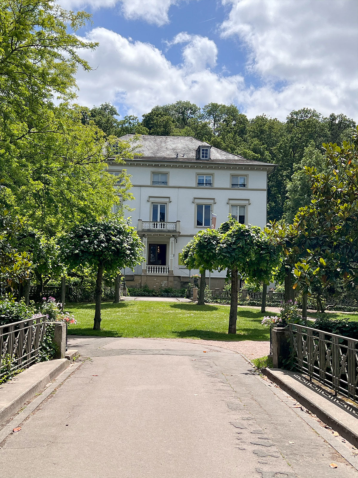 Schlosspark Bad Kreuznach - Blick auf das Museum Schlosspark