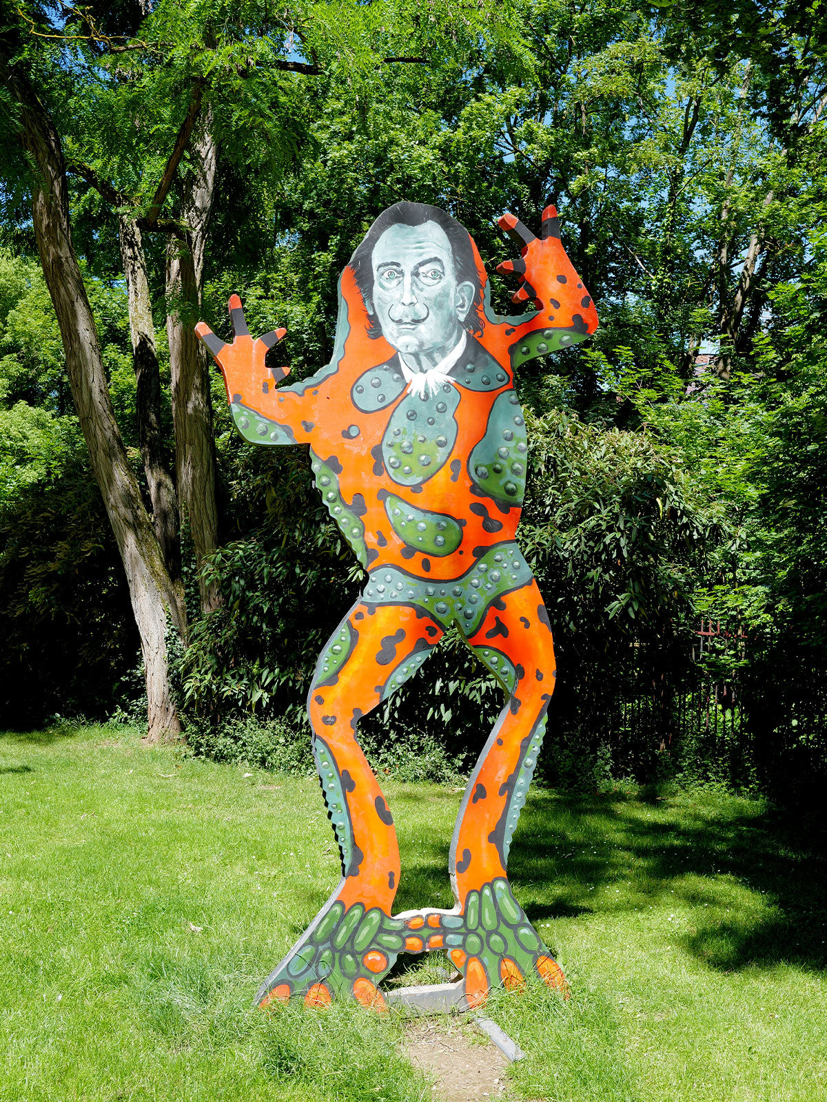 Schlosspark Bad Kreuznach - Skulptur Hommage à Dalí von Gernot Meyer-Grönhof